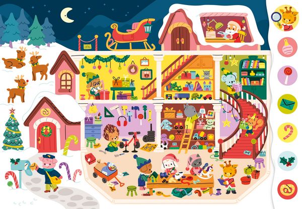 Pappbilderbuch Weihnachten Suche & finde ab 4 Jahren
