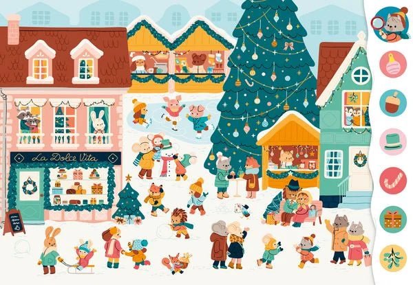 Wimmelbuch Weihnachten Suche & finde Pappbilderbuch ab 4

