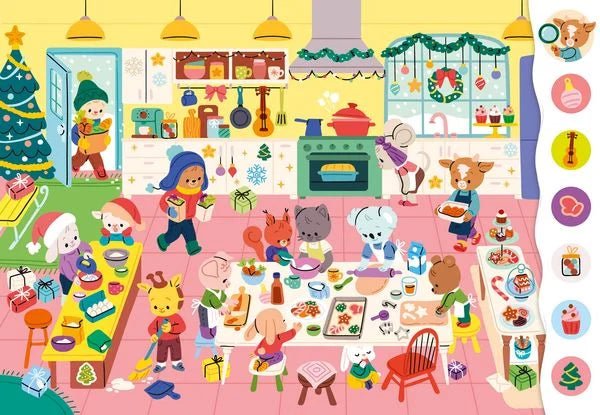 Weihnachten Such- und Findbuch für Kinder im Pappbilderbuch
