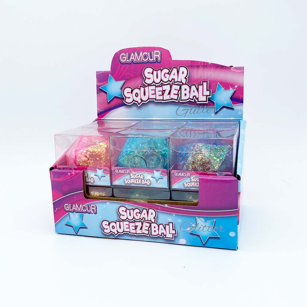 Glitzernde Squishy-Diamanten von Obilo, 6 cm groß