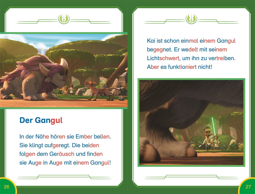 Originalbilder aus der Serie Star Wars – Die jungen Jedi