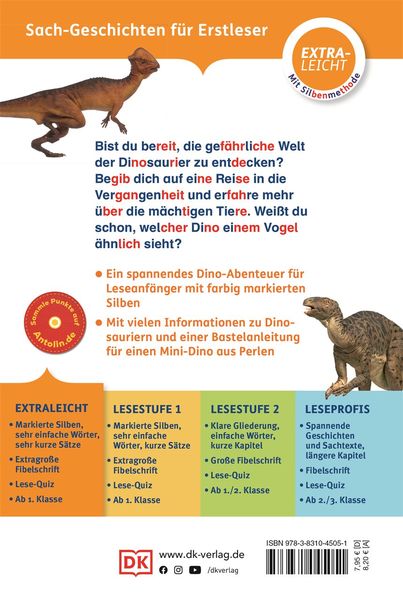 SUPERLESER! Vorsicht, Dinos! - DK Verlag