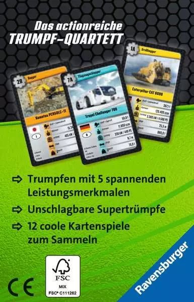 Kartenspiel Kraftprotze ab 7 Jahren Ravensburger Trumpfspiel
