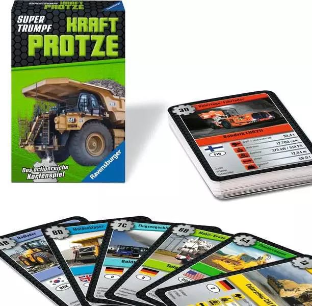 Supertrumpf Kraftprotze Kartenspiel ab 7 Jahren Ravensburger
