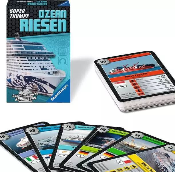 Supertrumpf Ozeanriesen Kartenspiel ab 7 Jahren Ravensburger
