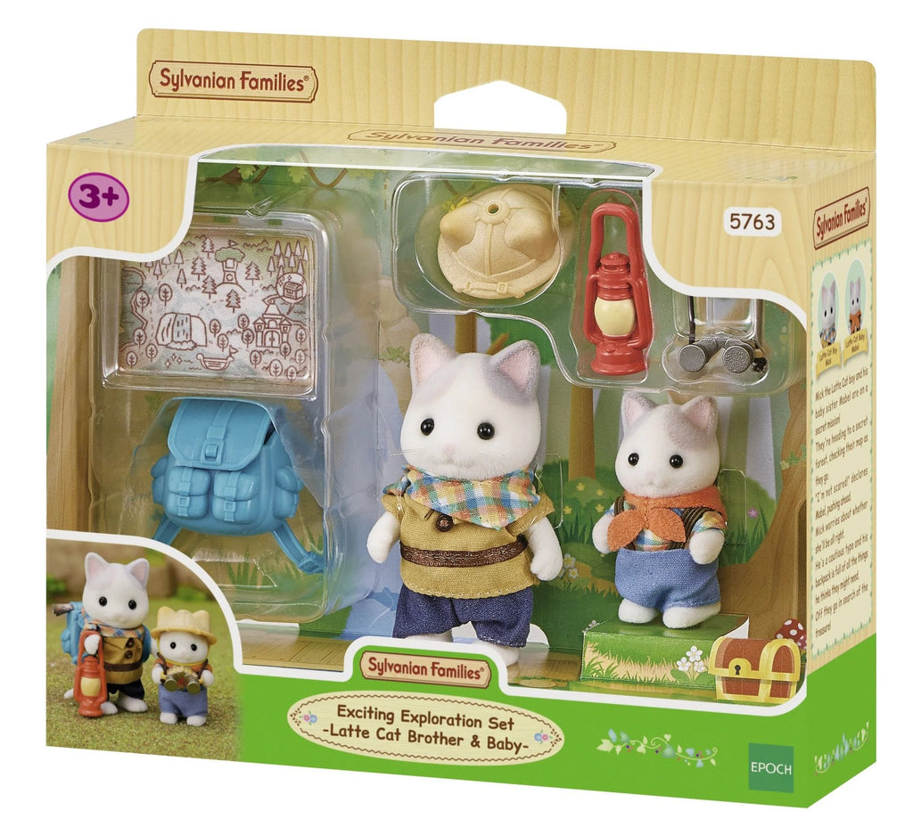 Sylvanian Families Entdecker Set mit Rucksack und Laterne
