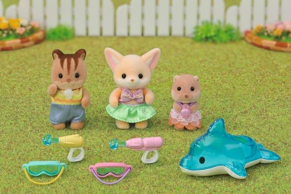 Sylvanian Families - Erlebniskindergarten Freunde Poolspaß - Epoch