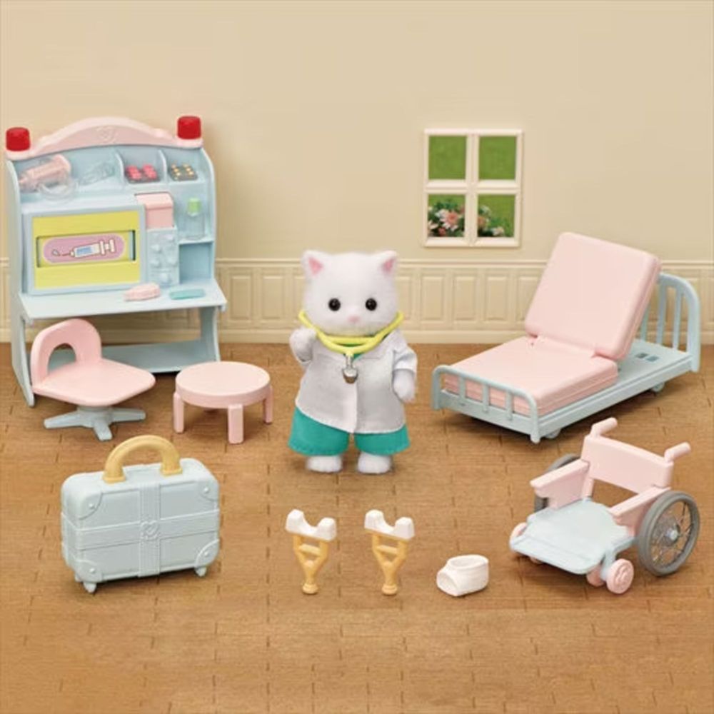 Sylvanian Families - Landarzt Spielset mit Figur - Epoch