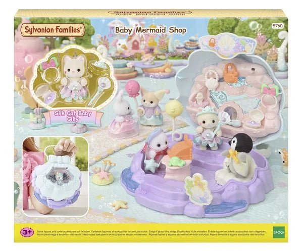 Kinder Spielset Baby Meerjungfrauen Boutique zum Mitnehmen
