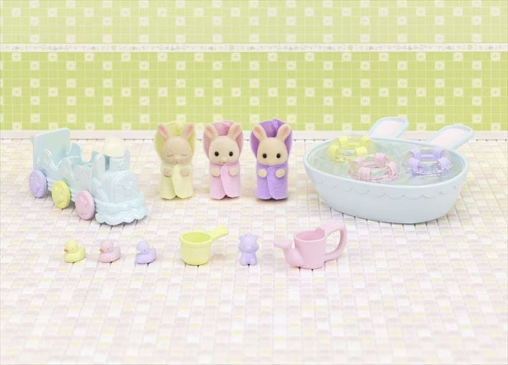 Sylvanian Families - Milchhasen Bade Spielset - Epoch