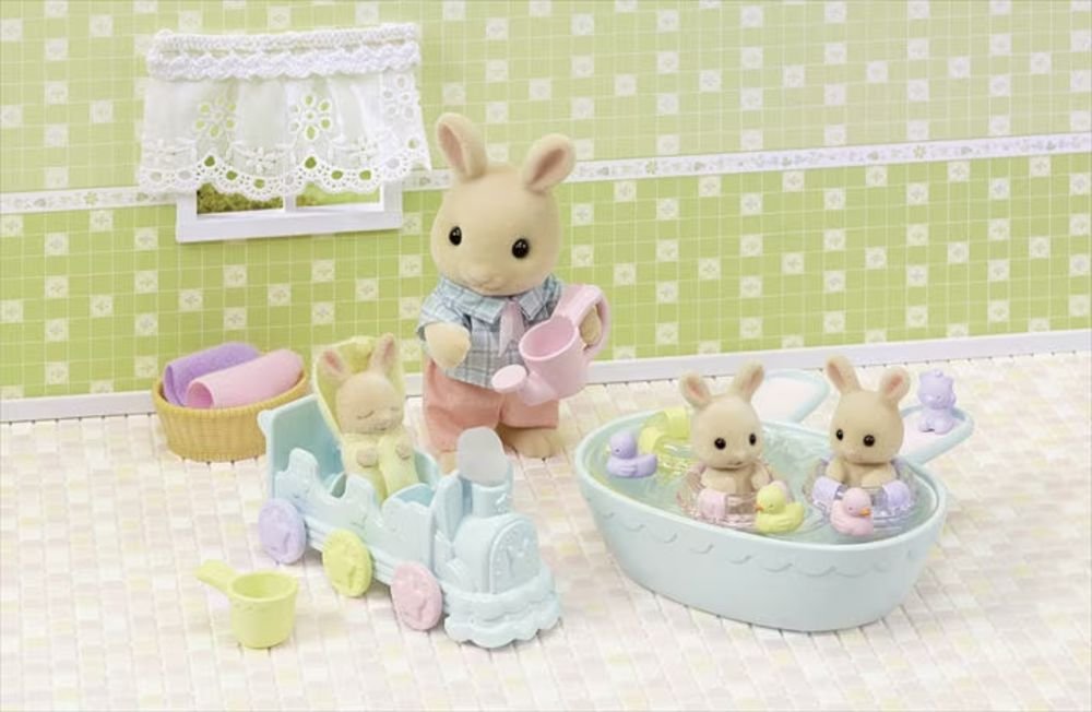 Sylvanian Families - Milchhasen Bade Spielset - Epoch