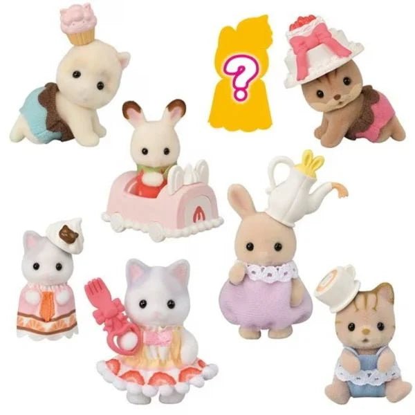 Sylvanian Families - Sammelfiguren Serie 13 Baby Kuchenparty - Epoch