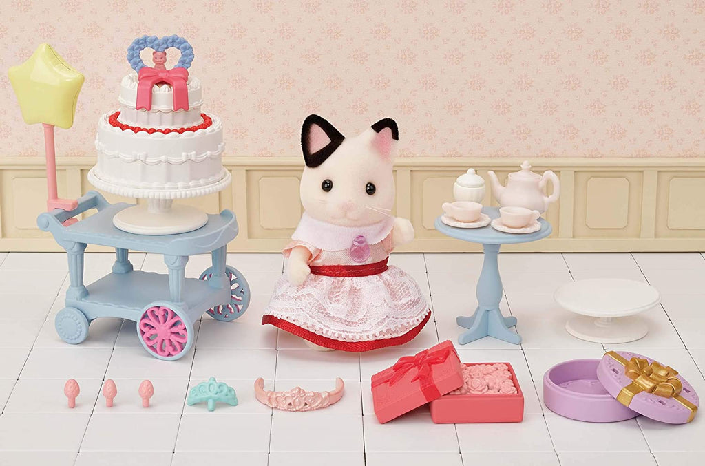 Sylvanian Families - Teatime Tuxedo Cat - Epoch