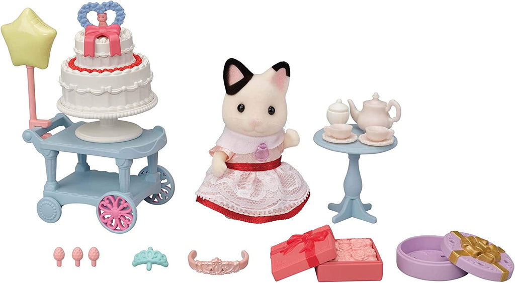 Sylvanian Families - Teatime Tuxedo Cat - Epoch