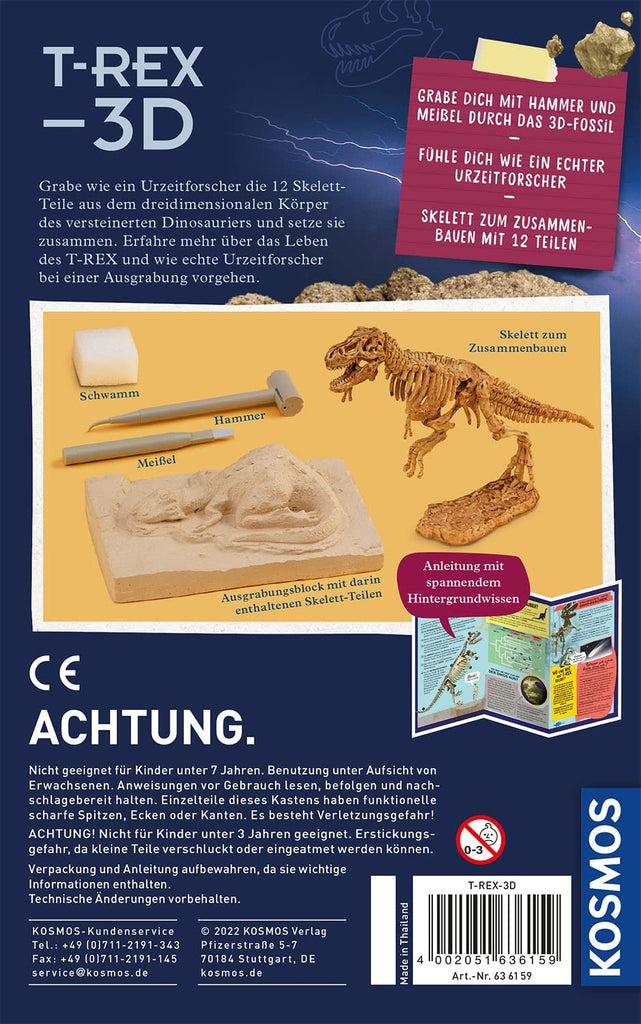 T - Rex 3D Ausgrabung - Kosmos