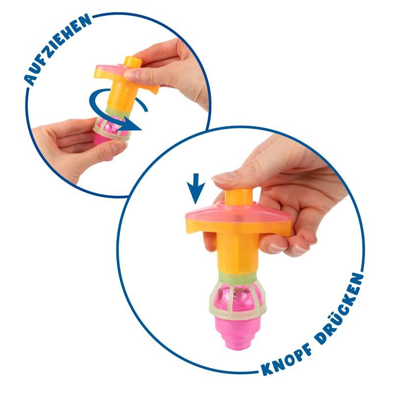 Leuchtkreisel Kinder – Glow Effekt & bunte Rotation
