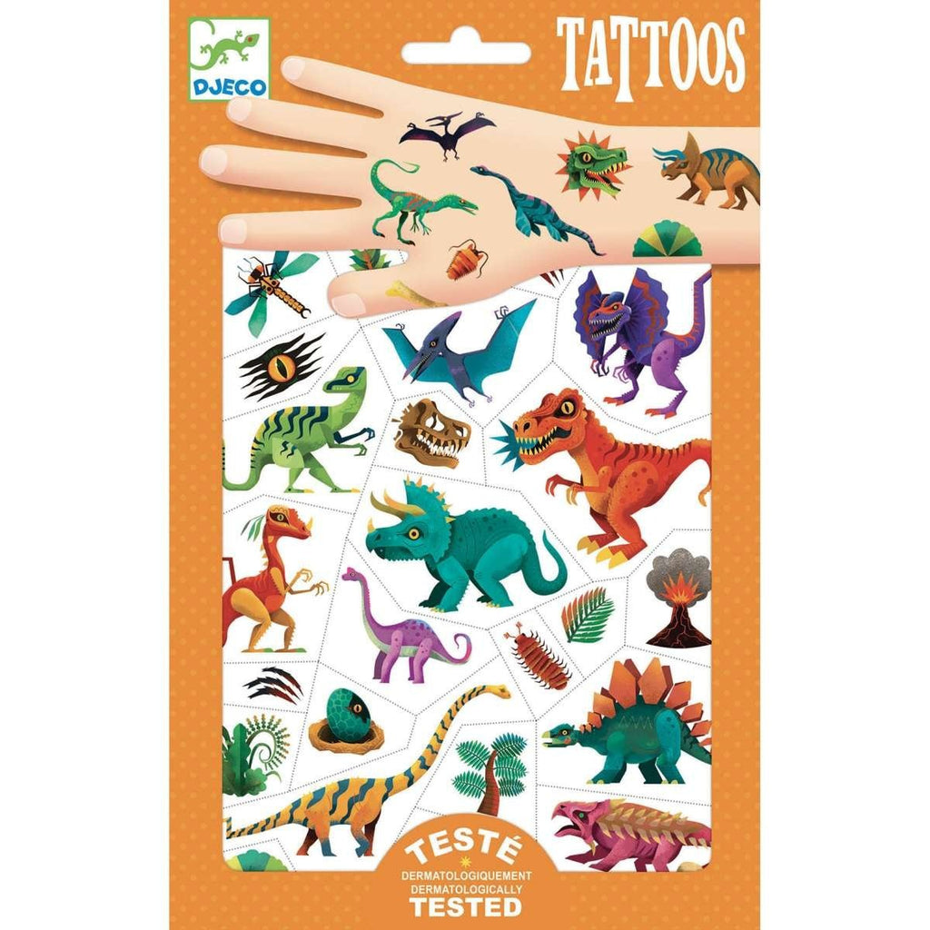 Tattoos: Dino Club - Djeco