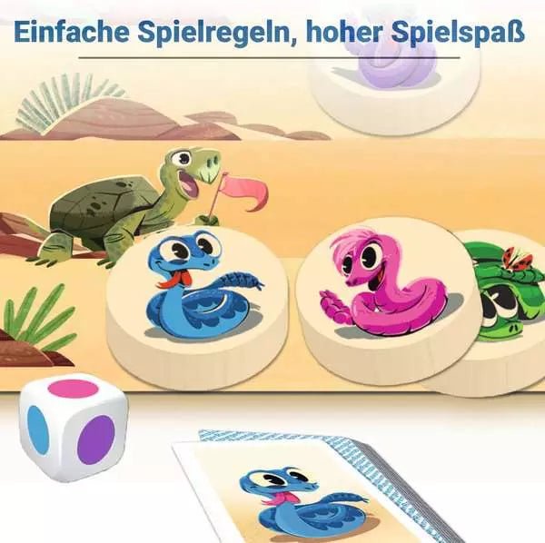 Tempo, kleine Klapperschlange! - Kinderspiel - Ravensburger