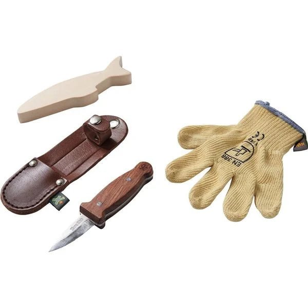 haba handschuh HABA Terra Kids Schnitzset – Kreatives Outdoor-Set ab 6