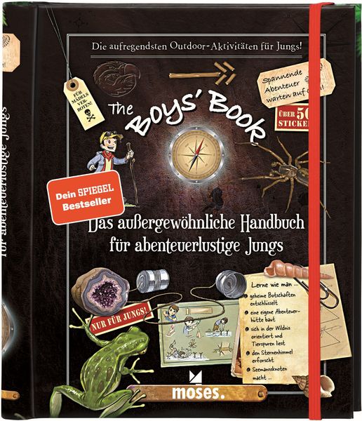 The Boy´s Book - außergewöhnliches Handbuch für abenteuerlustige Jungs - Moses