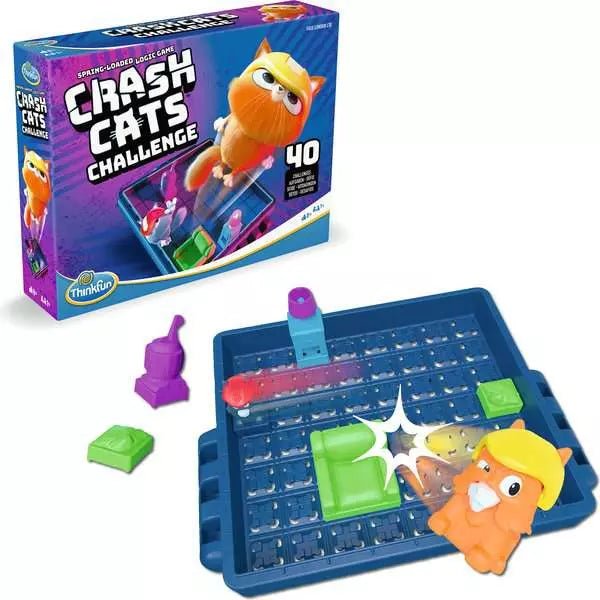 Crash Cats Denkspiel ab 8 Jahren von ThinkFun mit Katzen und Hindernissen