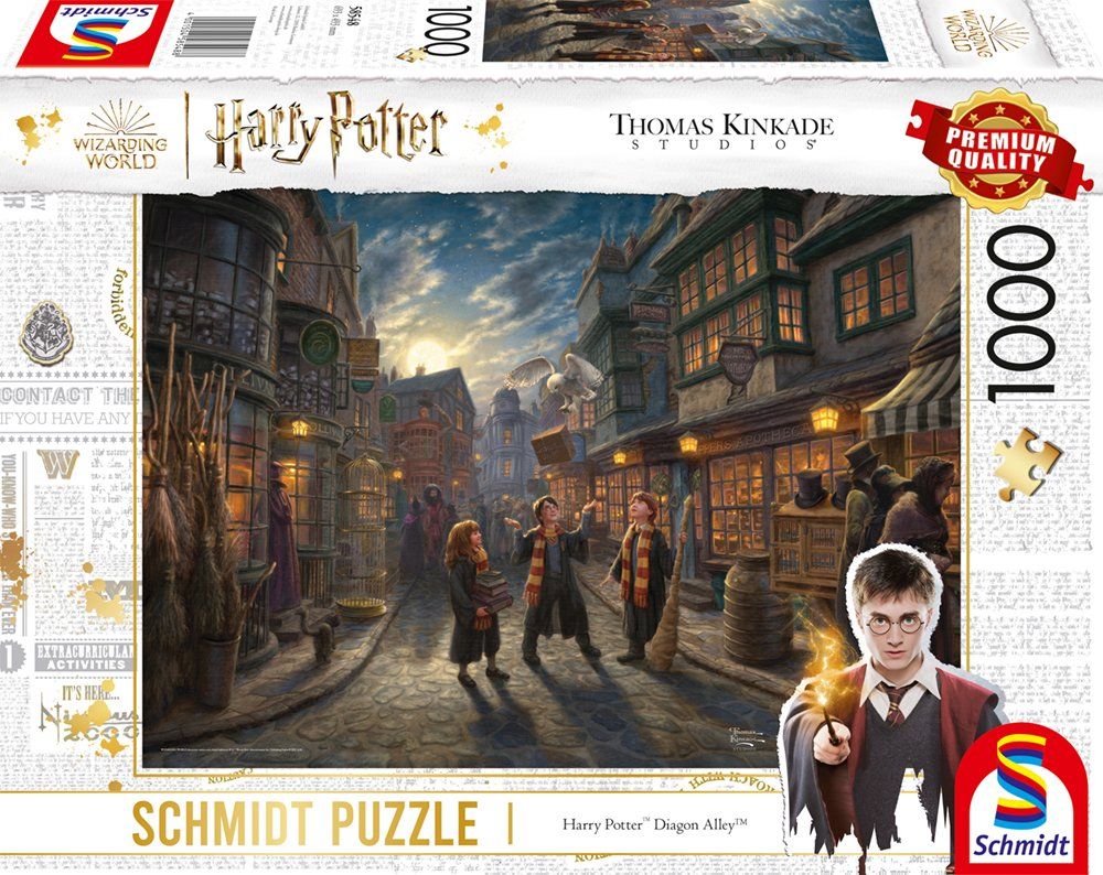 Thomas Kinkade Harry Potter Diagon Alley Puzzle ab 12 Jahren