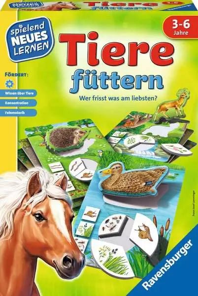 Tiere füttern Spiel Ravensburger ab 3 Jahren