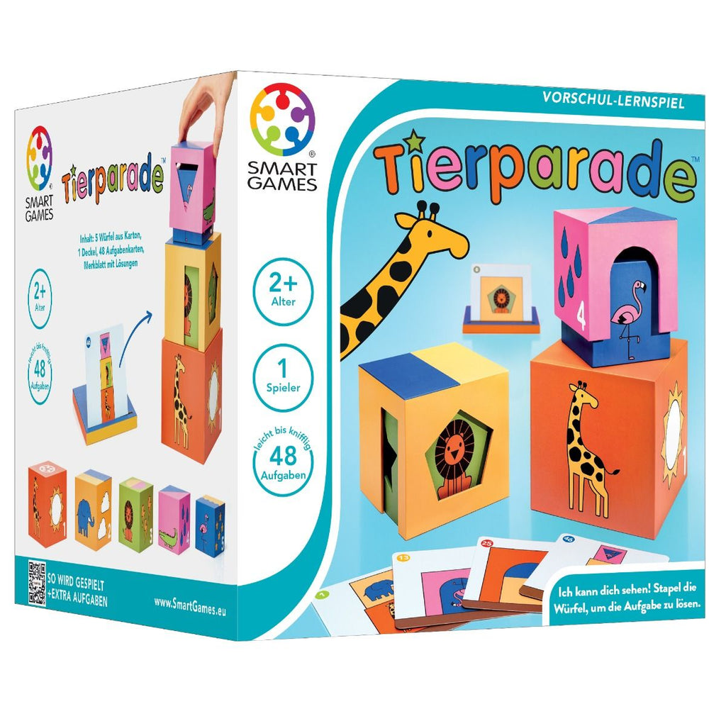 Tierparade Stapel Stapelturm - Smart Games