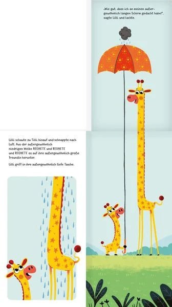 Hochformat Bilderbuch Wolke Vertrauen klein hilft groß Kinderbuch