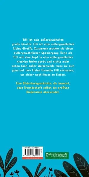 Hochformat Bilderbuch Wolke Vertrauen klein hilft groß Kinderbuch