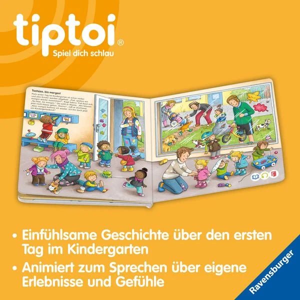 Piet erster Kindergartentag tiptoi interaktiv ab 2‑4 Jahre