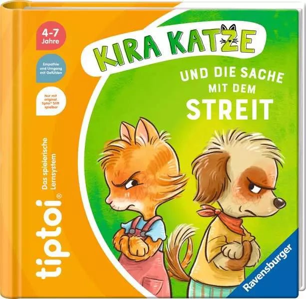 tiptoi Bilderbuch Gefühle mit Kira Katze für Kinder von 4–7 Jahren