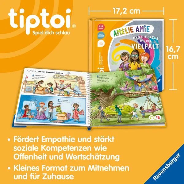 Amélie Amie Vielfalt tiptoi Bildergeschichte Vielfalt ab 4–7 Jahre