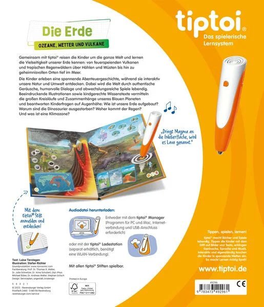 Ravensburger tiptoi Die Erde Kinderbuch ab 6 bis 10 Jahre
