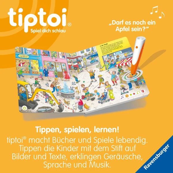 Wimmelbuch tiptoi Spielplatz Bahnhof Schwimmbad ab 3 Jahre