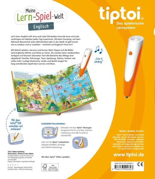 Tiptoi® Meine Lern - Spiel - Welt: Englisch - Ravensburger