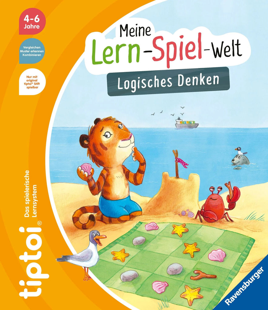 tiptoi Lern-Spiel-Welt Logisches Denken Buch Spiralbindung ab 4 Jahre Ravensburger