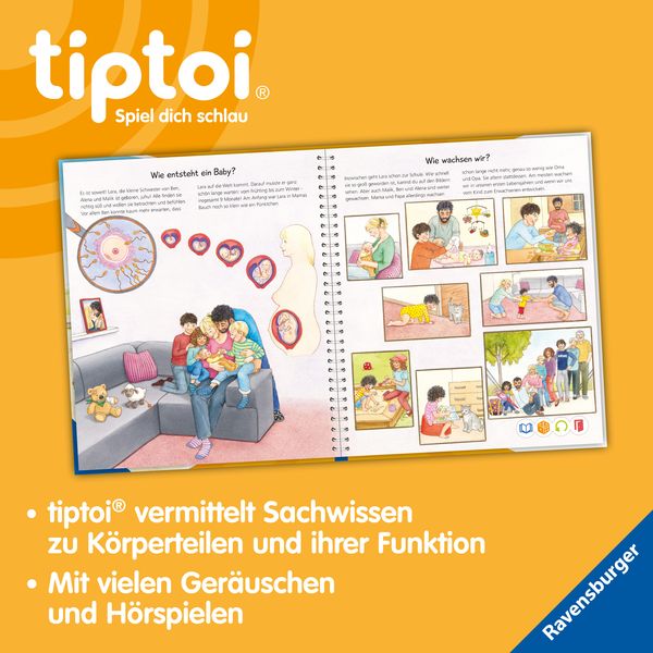 Tiptoi® Wieso? Weshalb? Warum? Alles über den Körper - Ravensburger