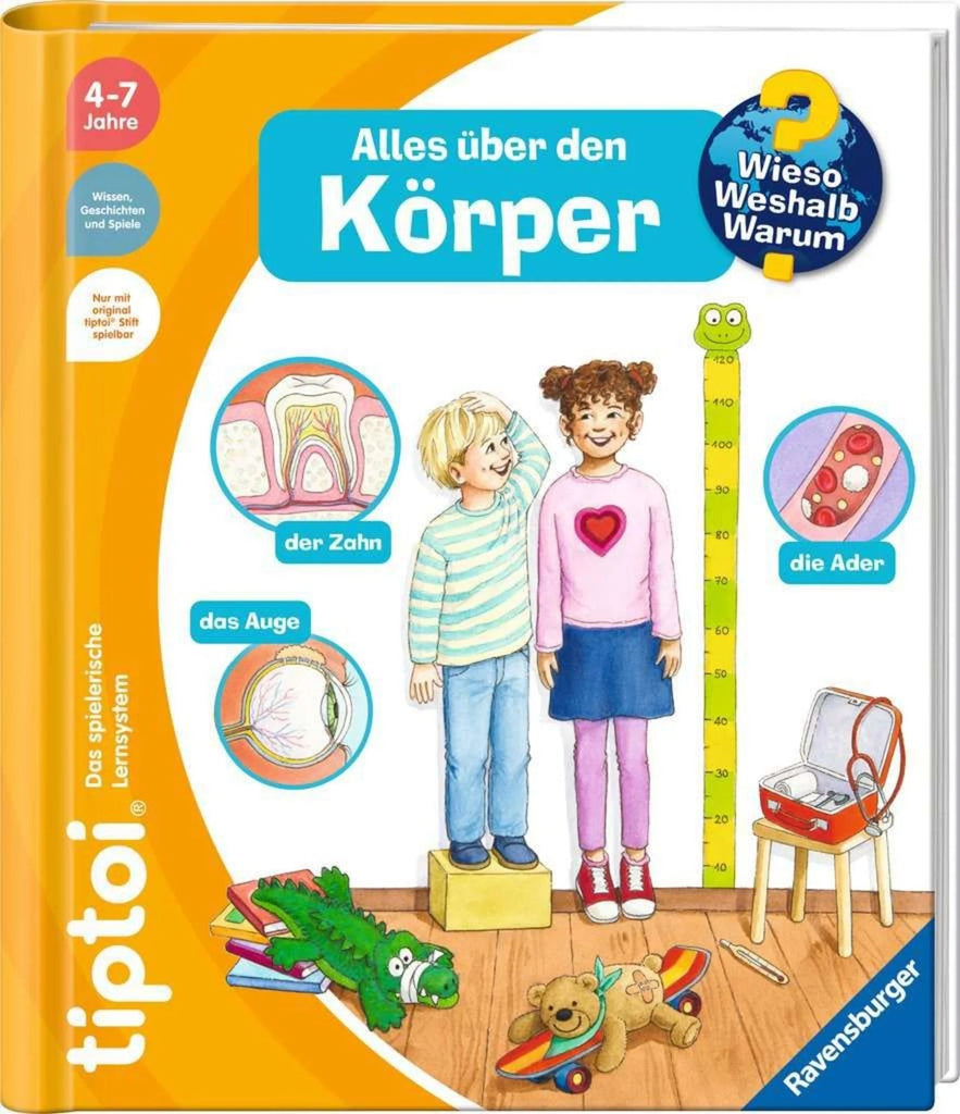 Tiptoi® Wieso? Weshalb? Warum? Alles über den Körper - Ravensburger