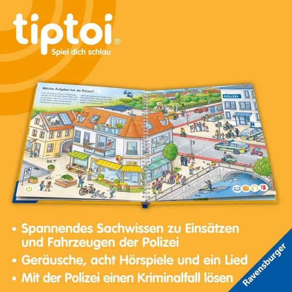 tiptoi Polizei Buch interaktives Sachbuch Ravensburger