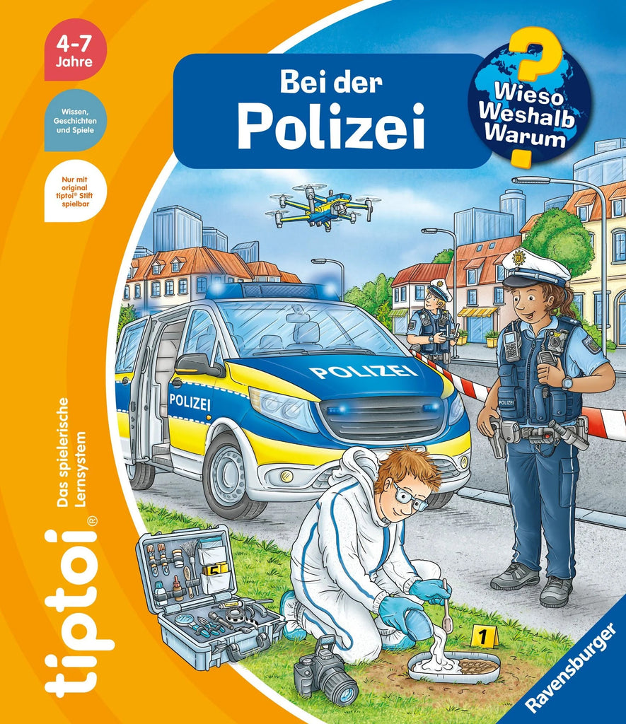tiptoi Buch Bei der Polizei Ravensburger ab 4 Jahren