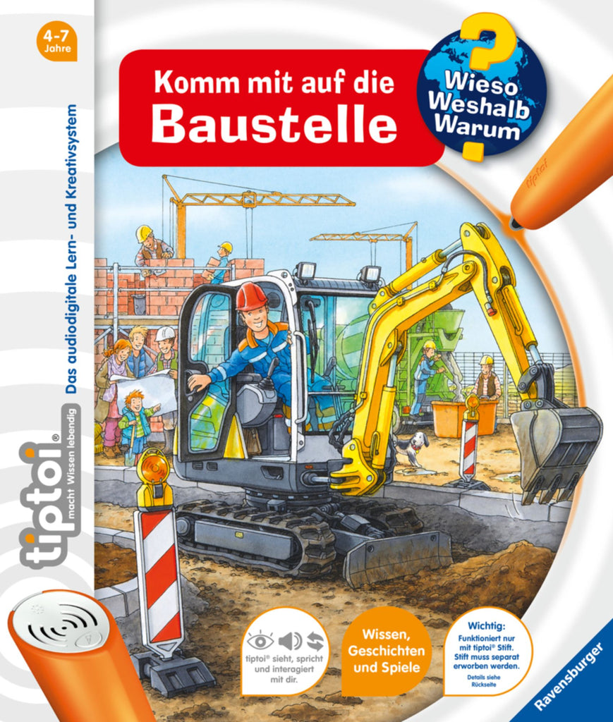 Tiptoi® Wieso? Weshalb? Warum? Komm mit auf die Baustelle - Ravensburger