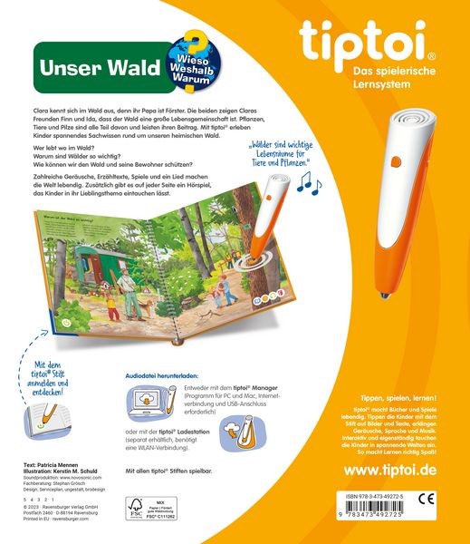 Tiptoi® Wieso? Weshalb? Warum? Unser Wald - Ravensburger