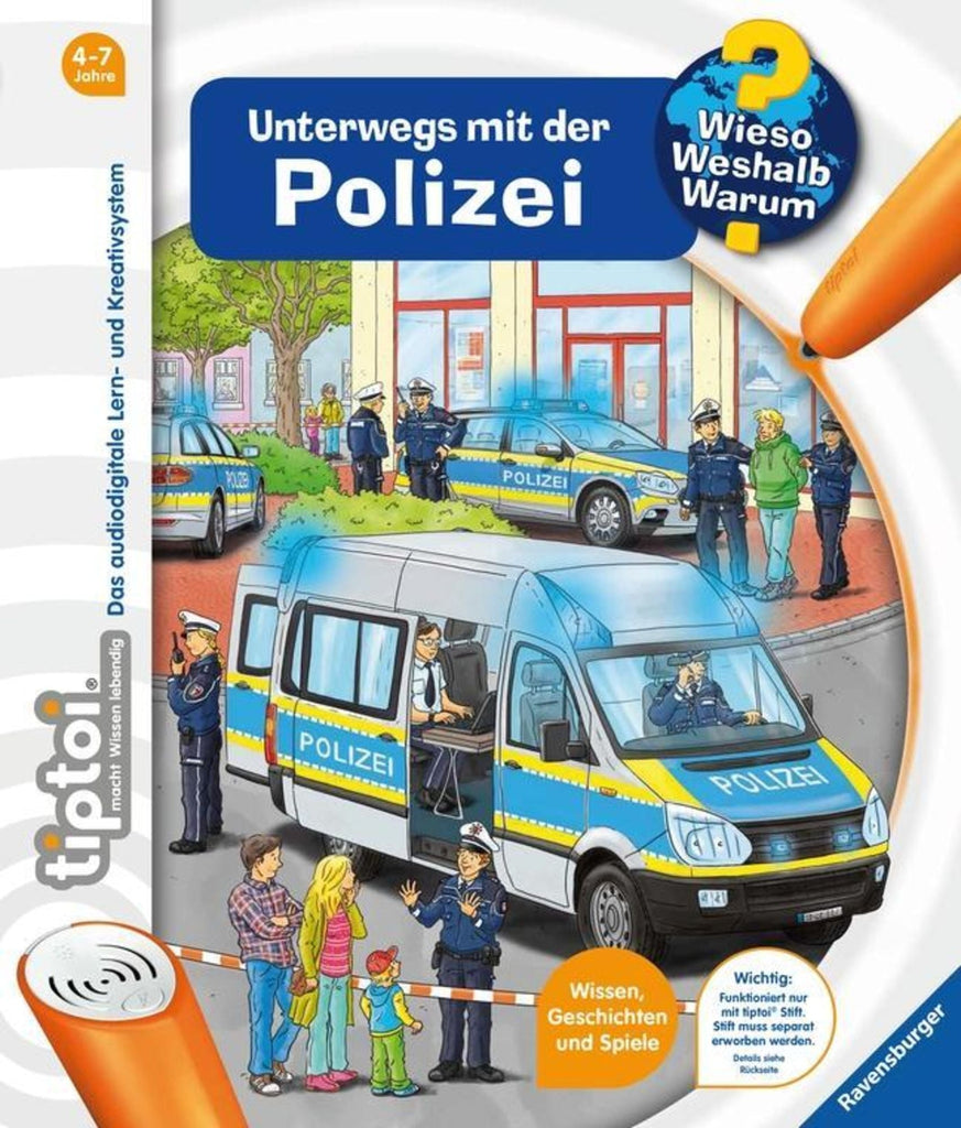 Tiptoi® Wieso? Weshalb? Warum? Unterwegs mit der Polizei - Ravensburger