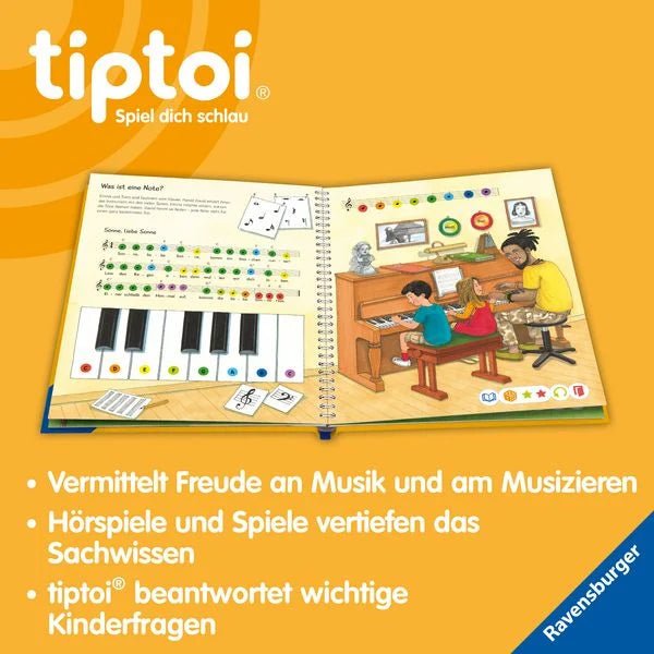 Wieso? Weshalb? Warum? Musik tiptoi interaktiv ab 4–7 Jahre
