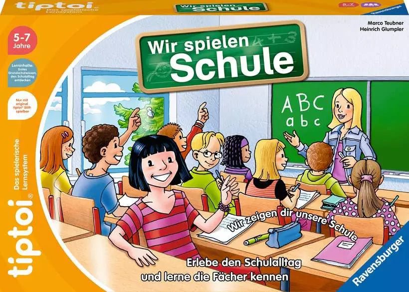 tiptoi Wir spielen Schule Lernspiel ab 5 Jahren Ravensburger
