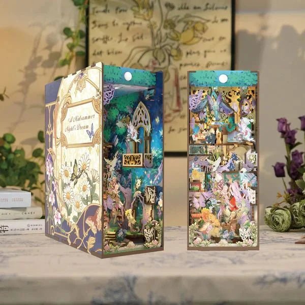 Tonecheer Diorama Bastelset für Erwachsene mit Beleuchtung

