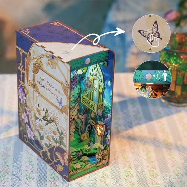 Tonecheer Book Nook Holzbausatz Fantasy-Diorama