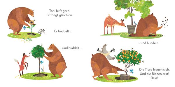 Toni & Lou. Ein Garten für die Tiere - DK Verlag