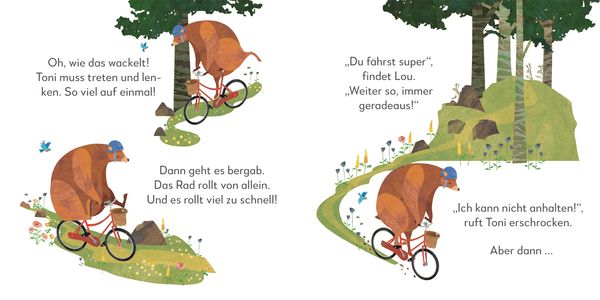 Toni & Lou. Toni lernt Rad fahren - DK Verlag